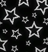 Kc1.jpg (29 KB) A variety of black stars with white outlines on top of a black background.