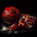 pomegranates, fruit of the underworld