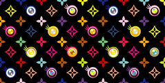 "Eye Love SUPERFLAT" by Takashi Murakami (2003)