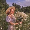 Lady in the fields