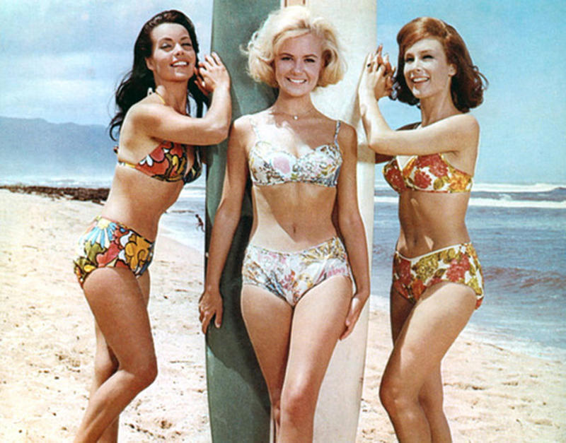 The golden age of the Beach Bunny culture took place from the 1950s thru th...