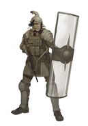 Actual roman soldier