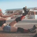 Roller-skate-fishnets