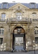 Hôtel Jeanne d'Albret, Paris, by J.B. Vautrin, 1740