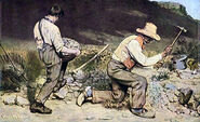 "Stone-Breakers" (Gustave Courbet, 1849)