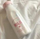 Milk-bottle-pink-white