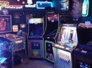 Neon carnival arcade