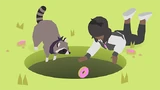 Promotional art for Donut County.