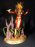 Captain Felicity Bliss from the collectible sculpture line "Space Vixens"