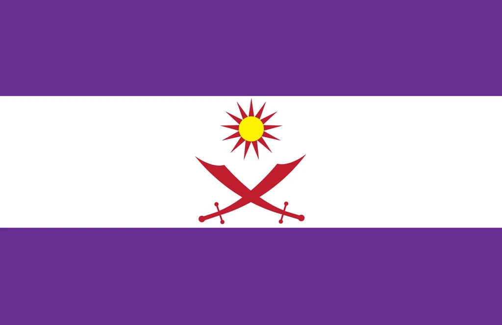 Как выглядит флаг пустыни