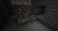 Sentry Golem holding a Sentry and its spawner