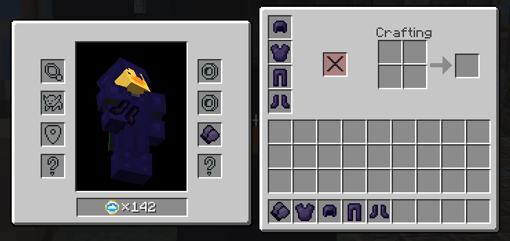 obsidian armor minecraft aether