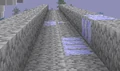 Icestone appeared on a Island bridge that was made out of Holystone only.