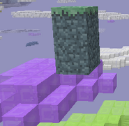 Glitched floating Aether Grass