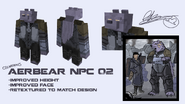 The Latest Bear model alongside a concept of Owen and a 'Mayor' Bear.