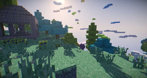 Sildur's Shaders with the Aether II mod