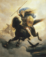 A Valkyrie From Norse Mythology