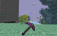 Gravitite Pickaxe in-game