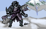 A warrior Bear concept by OscarPayn