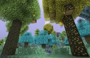 Skyroot Trees (green and golden oak)