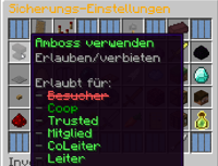 IS-Settings Einstellung