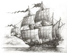 Ye Fast Galleon by JanBoruta