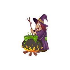 Witch and Cauldron 300