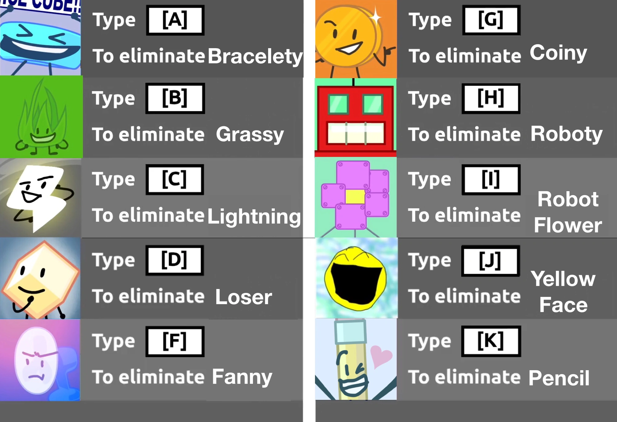BFB Voting screen Part 3 Fandom
