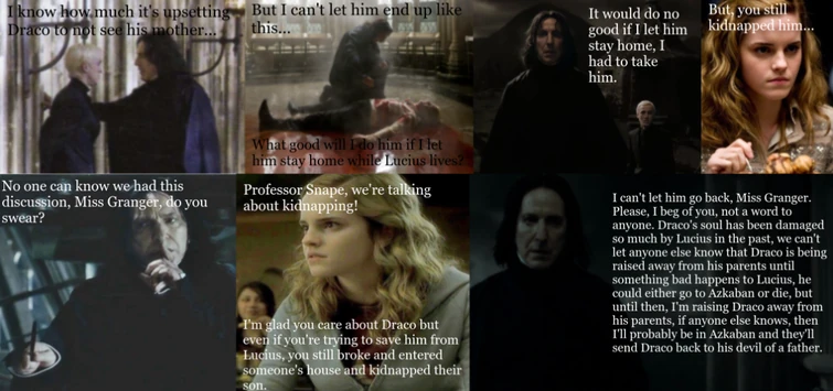 Should Hermione say a word? Or should she have Snape&rsquo;s word on 