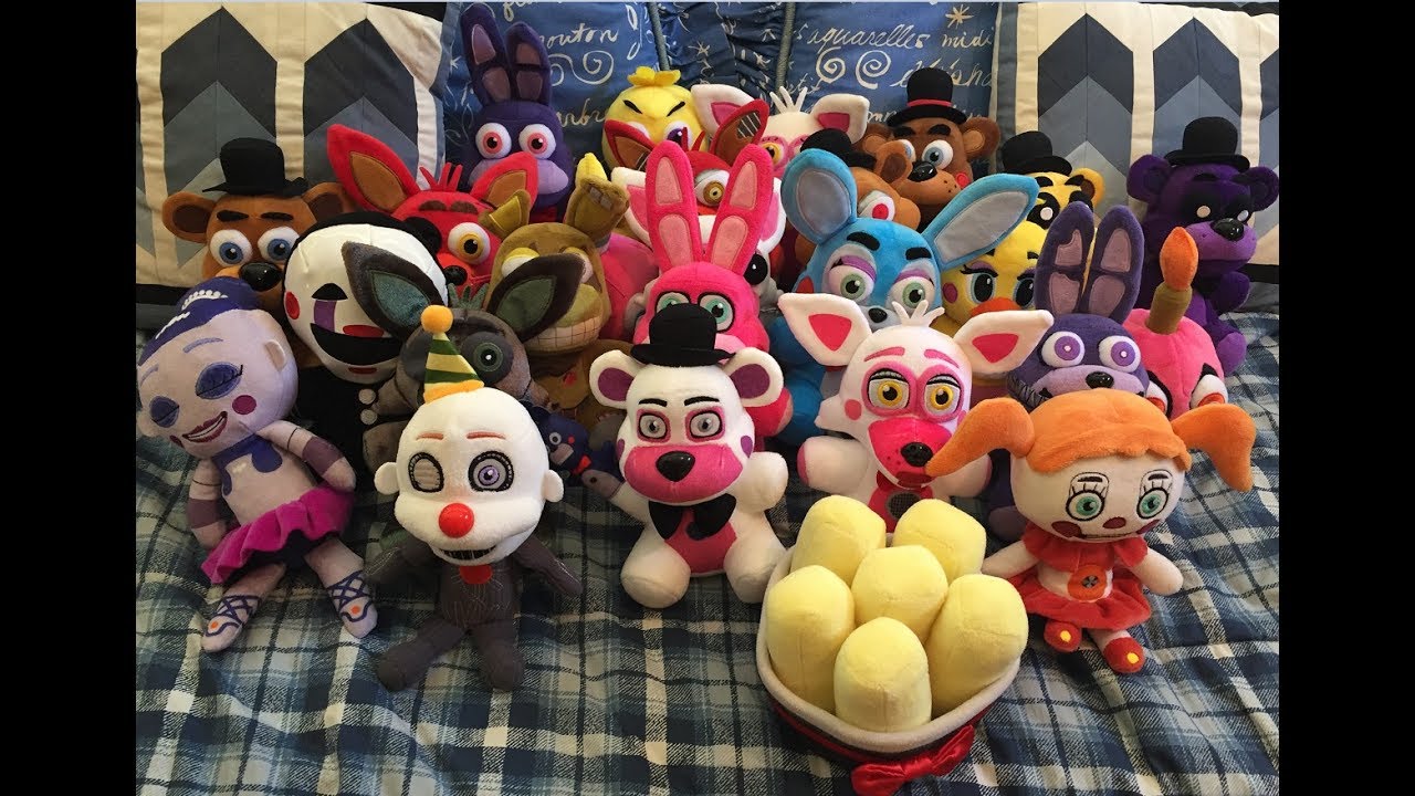 fnaf plushies all of them