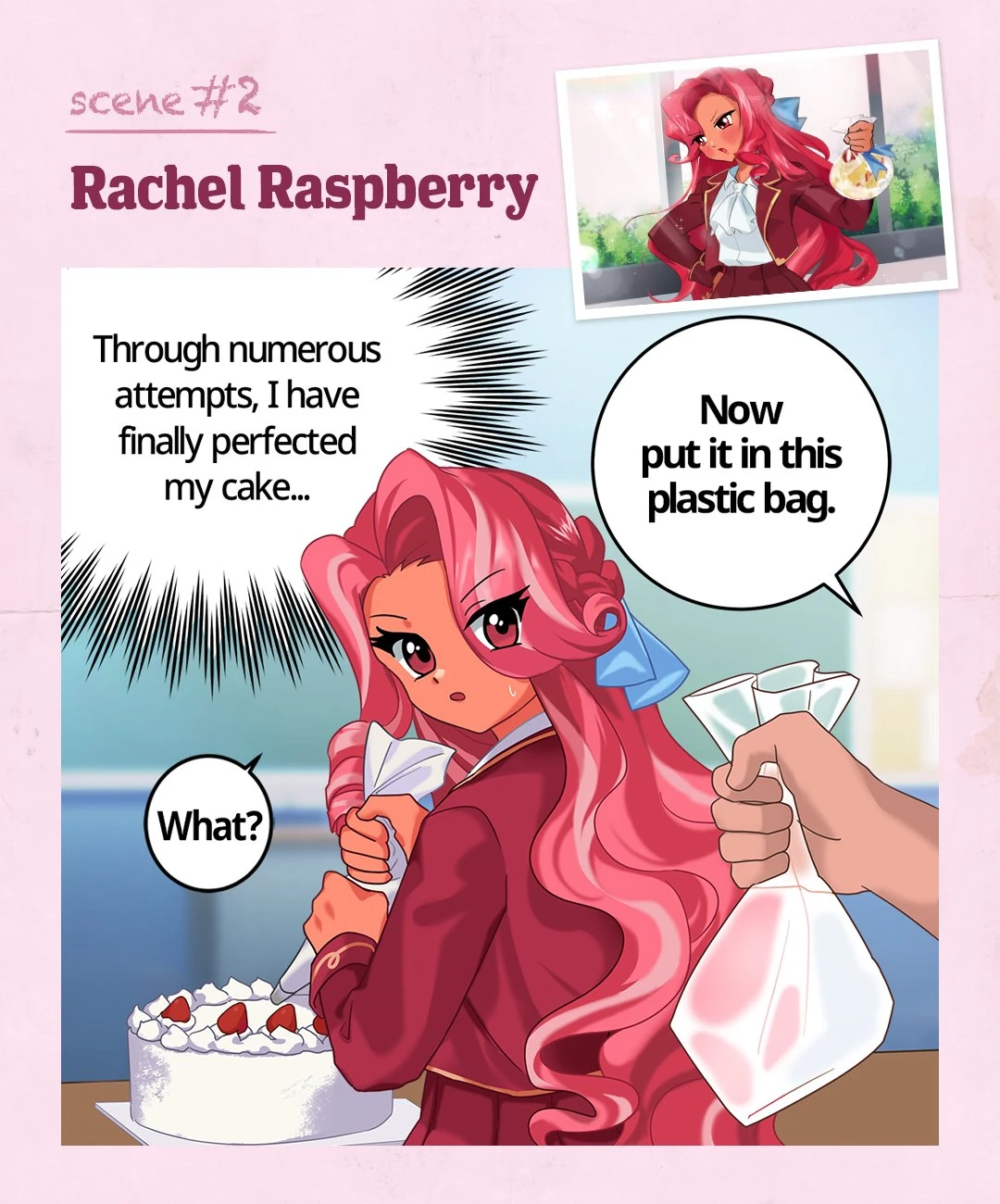 BTS Scene #2 - Rachel Raspberry | Fandom