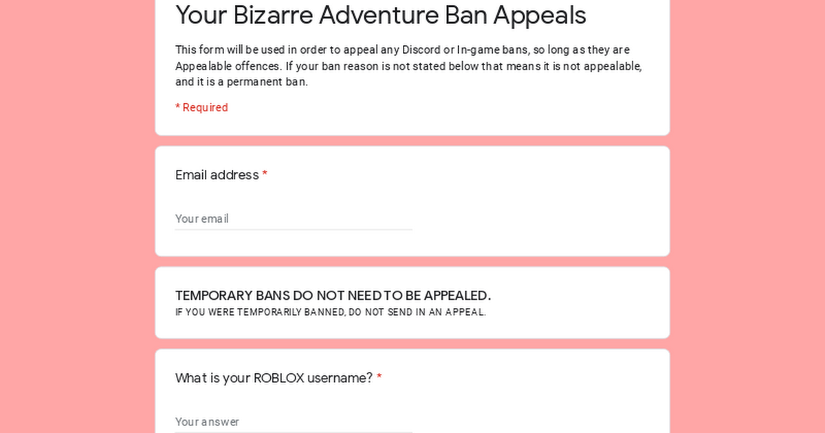 Banned For Exploiting Fandom - ban appeals roblox