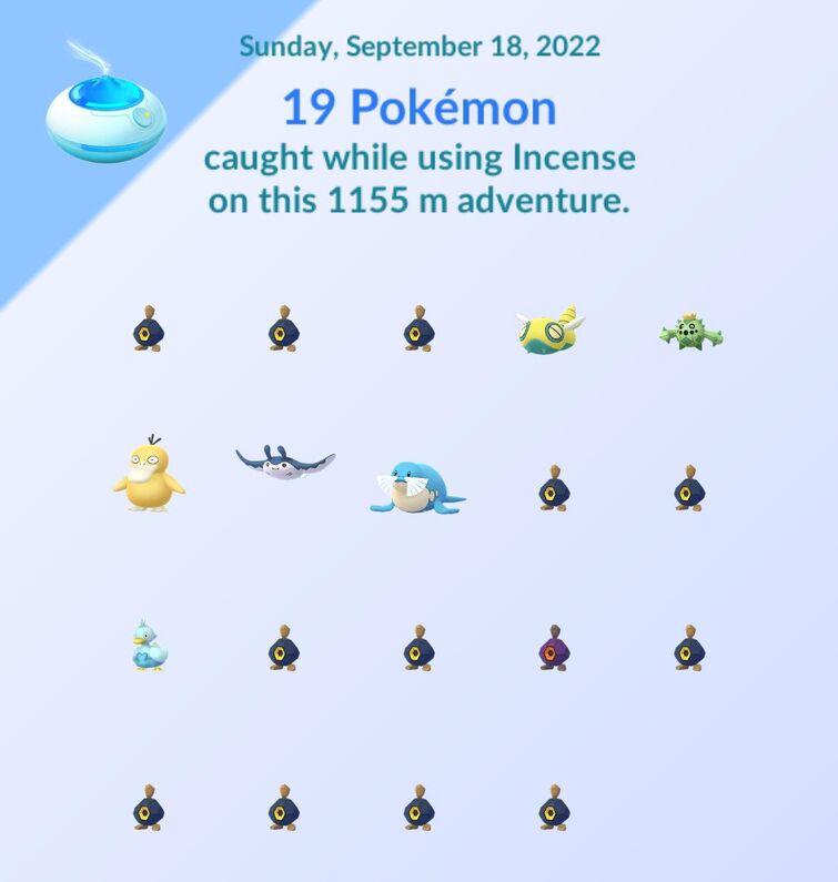 New daily adventure incense is available in the game : r/pokemongo