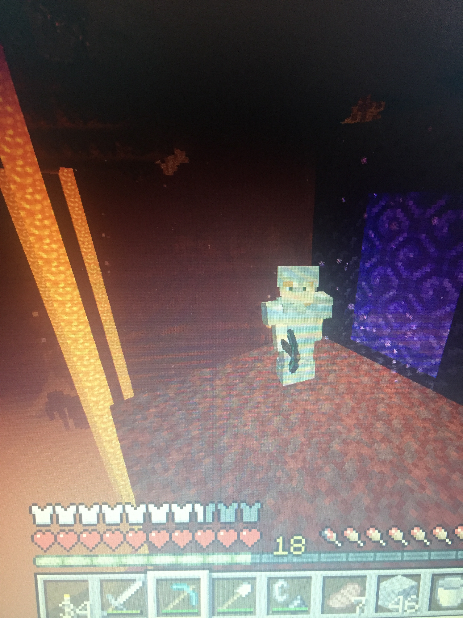 I Tried 1 16 Java Demo For 100 Minutes And I Just Made It To The Nether In Time A Dia Pick As Well Fandom