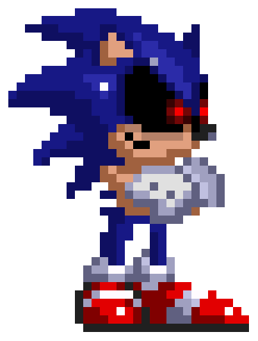 Pixilart - Fleetway Sonic Exe by Smash-Dreamcast