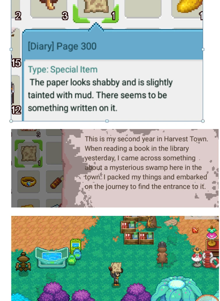 Harvest Town Diary Pages Unlocks Ancient Treasure Chests, 43 OFF