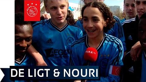 Overzicht van de jeugdopleiding van Nouri en De Ligt.