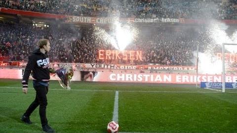 Afscheid van Eriksen in de Amsterdam ArenA, 2014