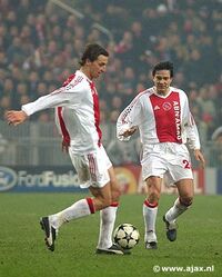 Zlatan Ibrahimovic en Jari Litmanen