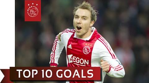 TOP 10 GOALS - Christian Eriksen