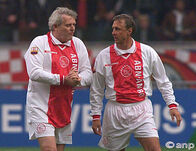 Piet Keizer en Johan Cruijff