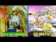 Bestia Takama y Ssj mystic 5