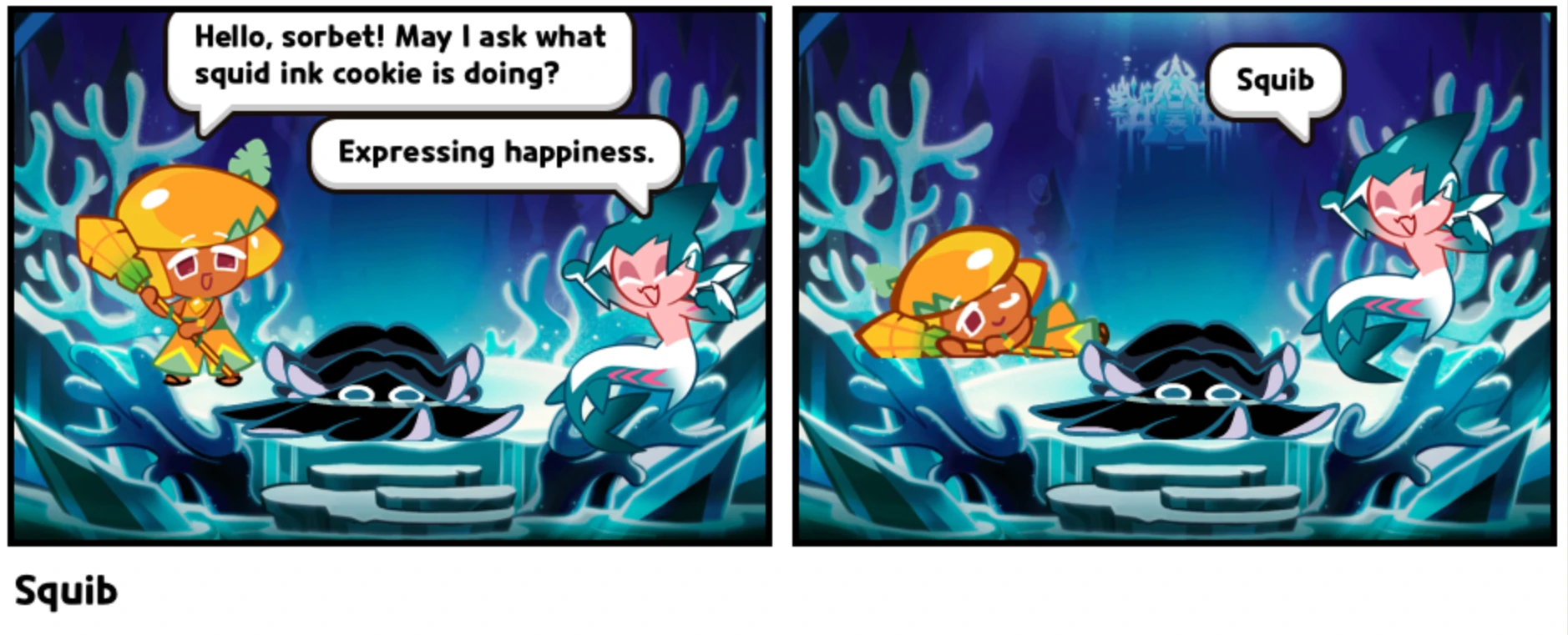 What is squid ink doing? Fandom