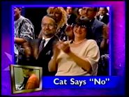 Cat Says "No"