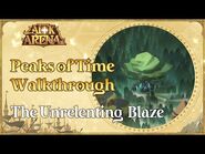 Peaks of Time Walkthrough- The Unrelenting Blaze - AFK Arena