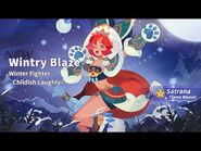 Satrana- Wintry Blaze - Winter Skin Spotlight - AFK Arena