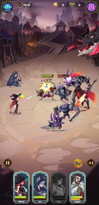 Kane fighting alongside his dragon.