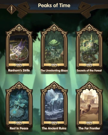 pics The Ancient Ruins Afk Arena Artifact peaks of time afk arena wiki fandom