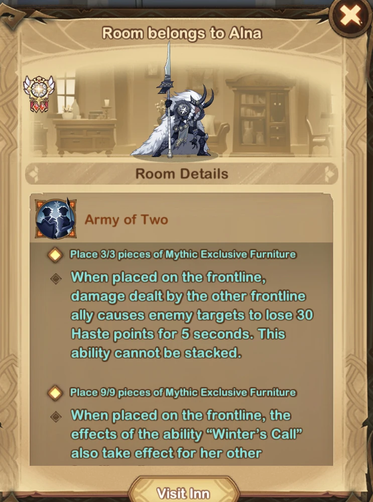 Hero Furniture Abilities AFK Arena Wiki Fandom