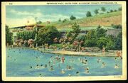 SouthParkPool postcard 1943